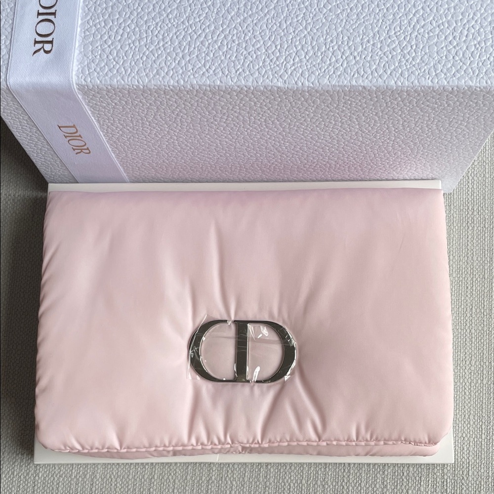Dior ballet pink puffy Trousse beauty Pouch - Picture 2 of 15